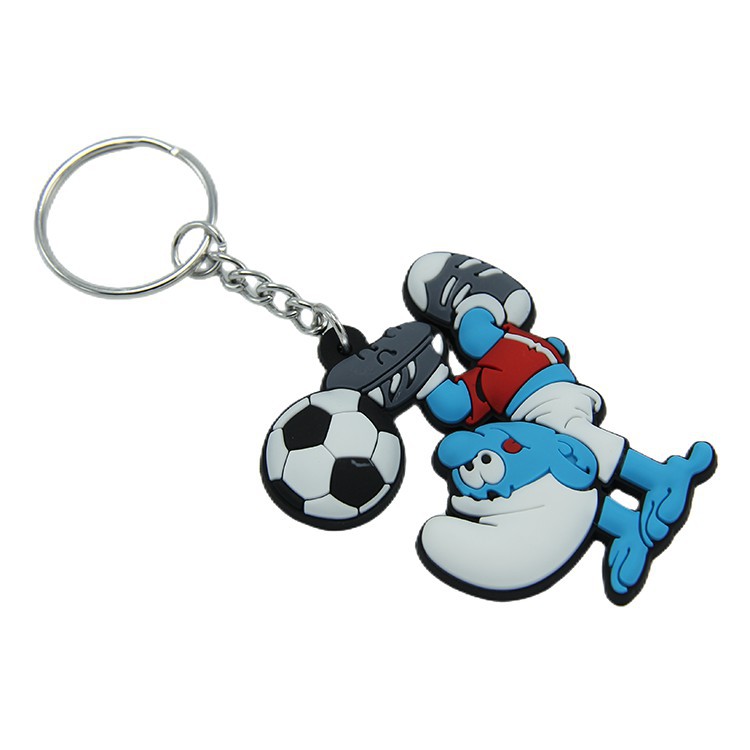 Promotional Gifts 2D Soft PVC Keychain Promotional Gifts 2D Soft PVC Keychain