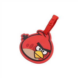 3D desen bèt mou PVC bagaj tag